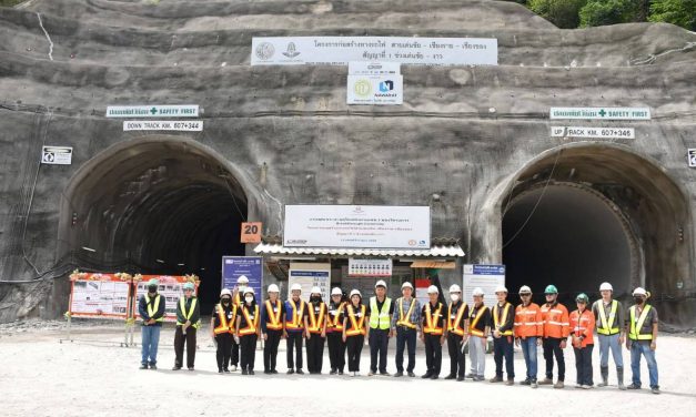 จ.แพร่” ตรวจเยี่ยม” ด้านความปลอดภัยการทำงานโครงการก่อสร้างรถไฟทางคู่ สายเด่นชัย-เชียงราย-เชียงของ สัญญาที่ 1 (ช่วงเด่นชัย-งาว)