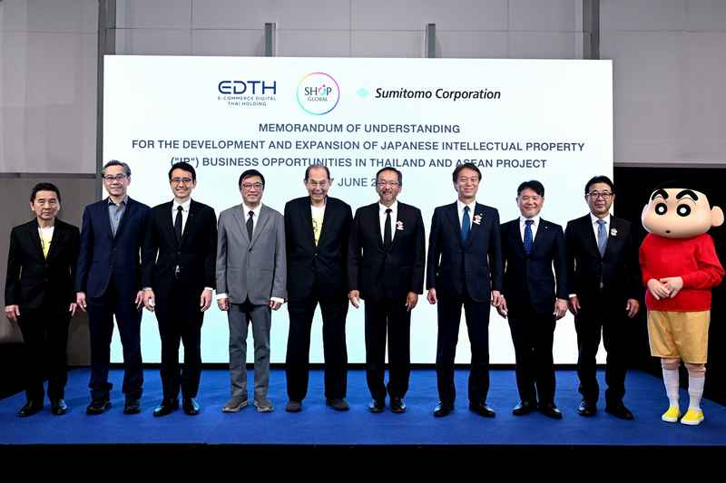 เครือสหพัฒน์ จับมือ ซูมิโตโม รุกตลาดคอนเทนต์และ IP ญี่ปุ่นในไทย-อาเซียน