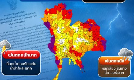 เตือนรับมือพายุฝนหนัก