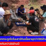 ชัยภูมิ พบซากกระดูกไดโนเสากินเนื้ออายุกว่า130ล้านปีแห่งใหม่ เป็นพี่นาคาไททันกว่า20ล้านปี
