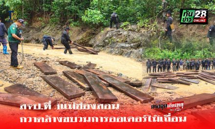 ผอ.ส่วนป้องกันฯ สจป.ที่ 1แม่ฮ่องสอน สั่งลุยกวาดล้างขบวนการค้าไม้สักแปรรูปเถื่อน ออเดอร์นายทุนต่างจังหวัด หลังพบการลักลอบตัดไม้สักทองแปรรูปและไม้ประดู่บ่อยครั้งในพื้นที่ อ.แม่ลาน้อย