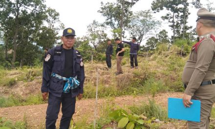 สจป.3 แพร่ “สั่งเข้ม” ให้ จนท.ตรวจยึดพื้นที่บุกรุกป่าสงวนแห่งชาติเพื่อปลูกต้นยางพารา พื้นที่ป่าสงวน น้ำว้าและป่าห้วยสาลี จ.น่าน