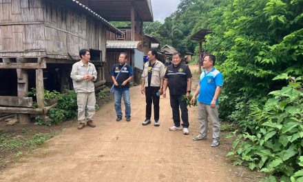 โทรคมนาคมจังหวัดแม่ฮ่องสอน (NT) เตรียมการขยายสัญญาณอินเทอร์เน็ตเข้าหมู่บ้านเสาหิน อ.แม่สะเรียง